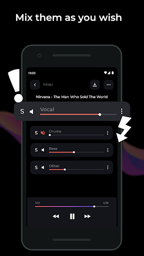 AI Vocal Remover - unmix APK screenshot