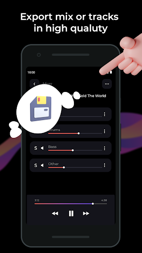 AI Vocal Remover - unmix APK screenshot