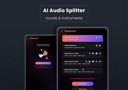 AI Vocal Remover - unmix APK screenshot