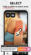 ai4ink: Try Tattoo AI Cam APK screenshot