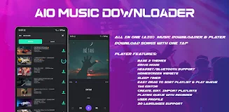 AiO Music Downloader & Player APK screenshot