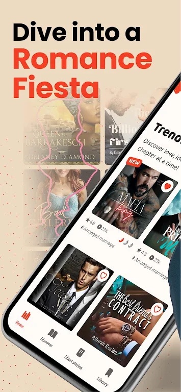 Amora - Romance Novels & Books APK screenshot