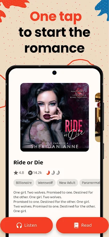 Amora - Romance Novels & Books APK screenshot