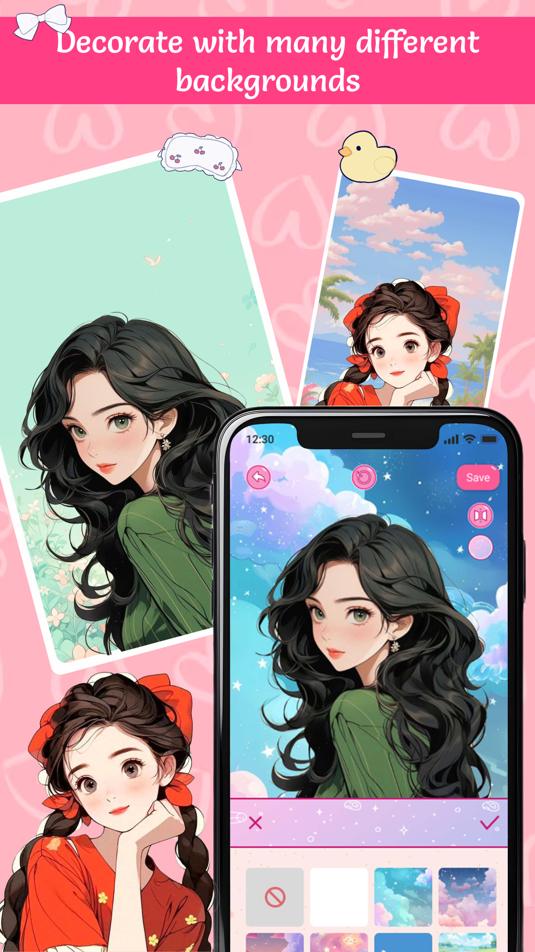 Anime Avatar Maker & Creator APK screenshot