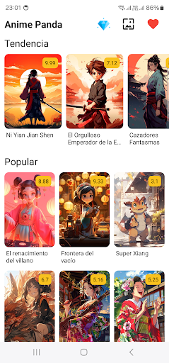 AnimePanda Espanol APK screenshot
