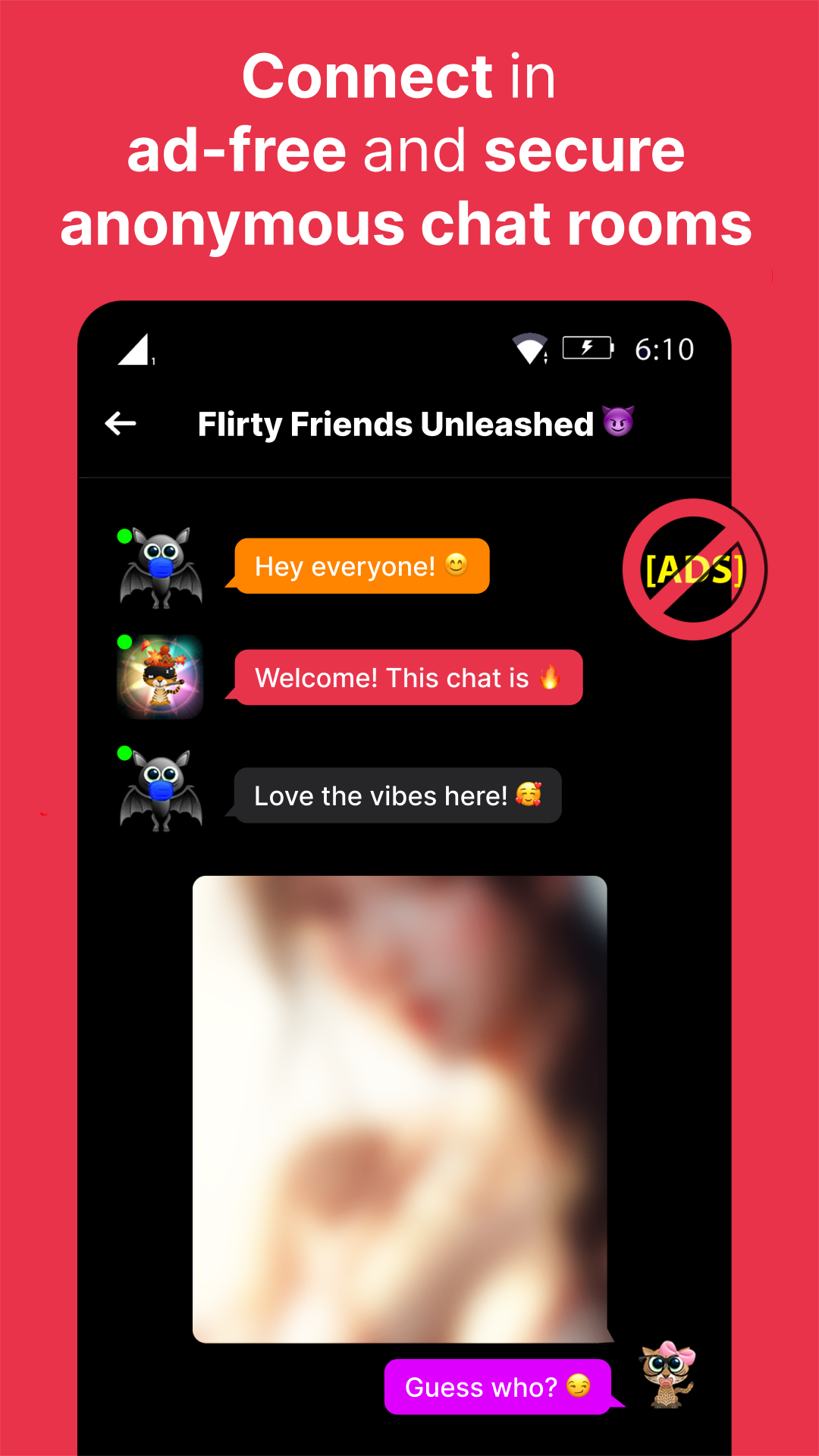 Анонимный чат рулетка, Россия APK screenshot