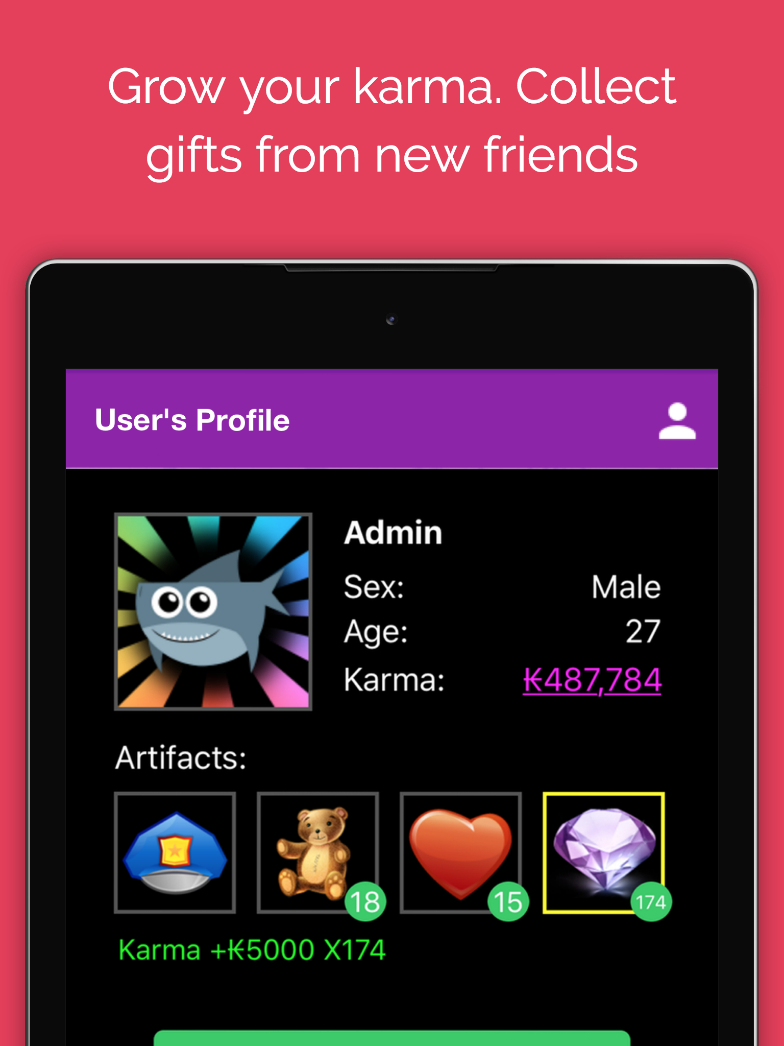 Анонимный чат рулетка, Россия APK screenshot