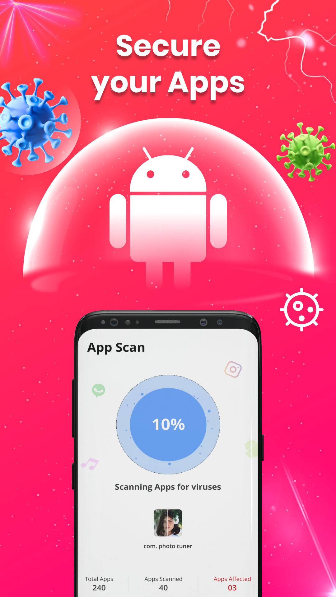 Антивирус: Очиститель вирусов APK screenshot