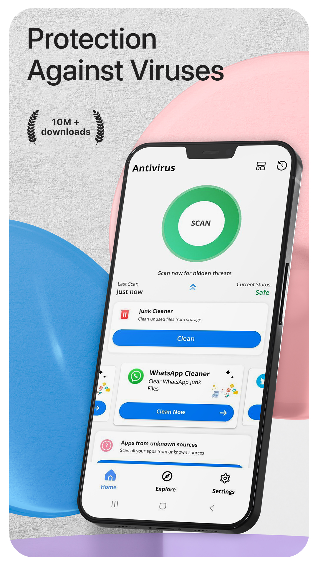 Антивирус: Очиститель вирусов APK screenshot
