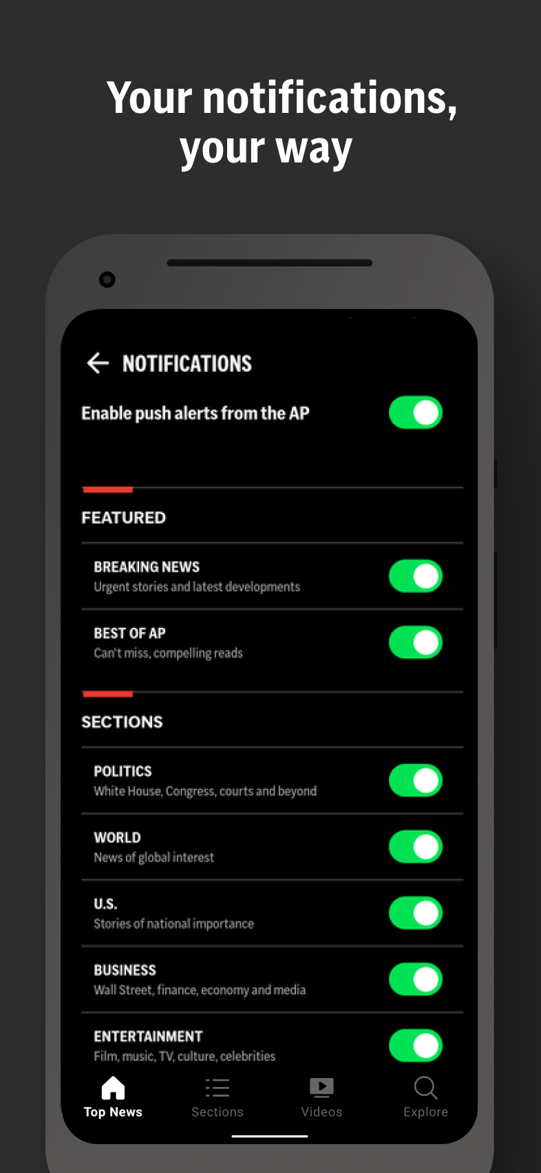 AP News: World & Local APK screenshot