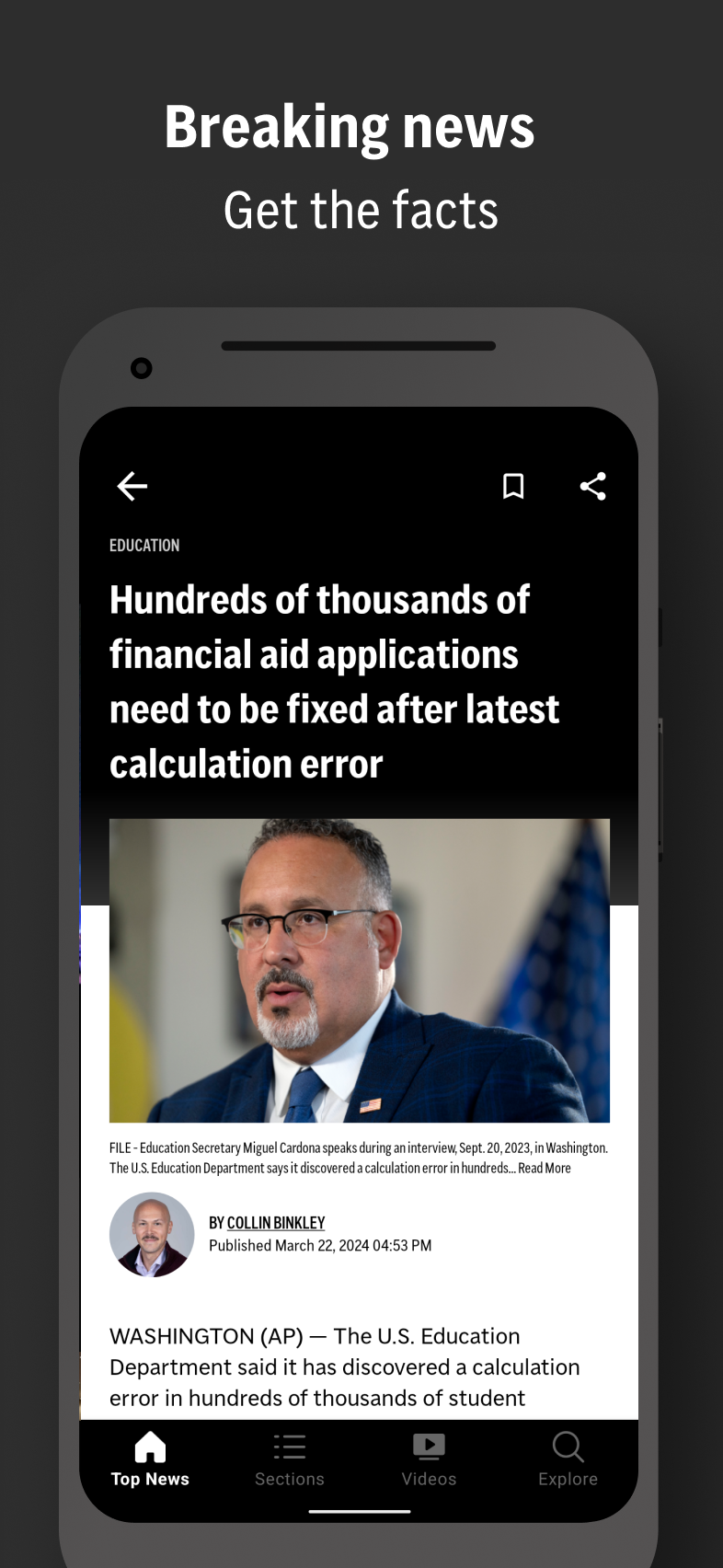 AP News: World & Local APK screenshot