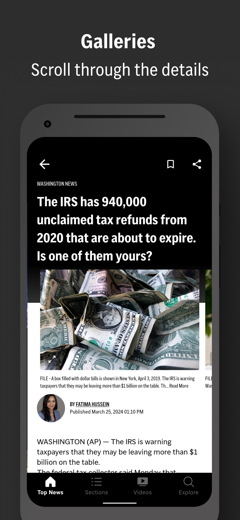 AP News: World & Local APK screenshot