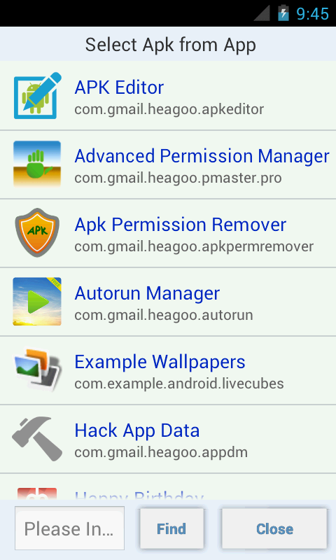 APK Editor screenshot
