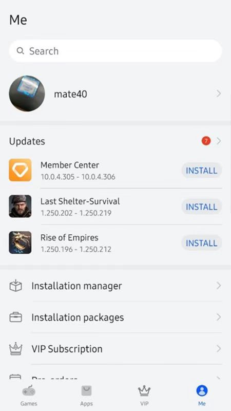 AppTouch APK screenshot