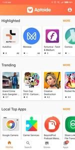 Aptoide APK screenshot