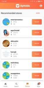 Aptoide APK screenshot