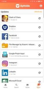 Aptoide APK screenshot