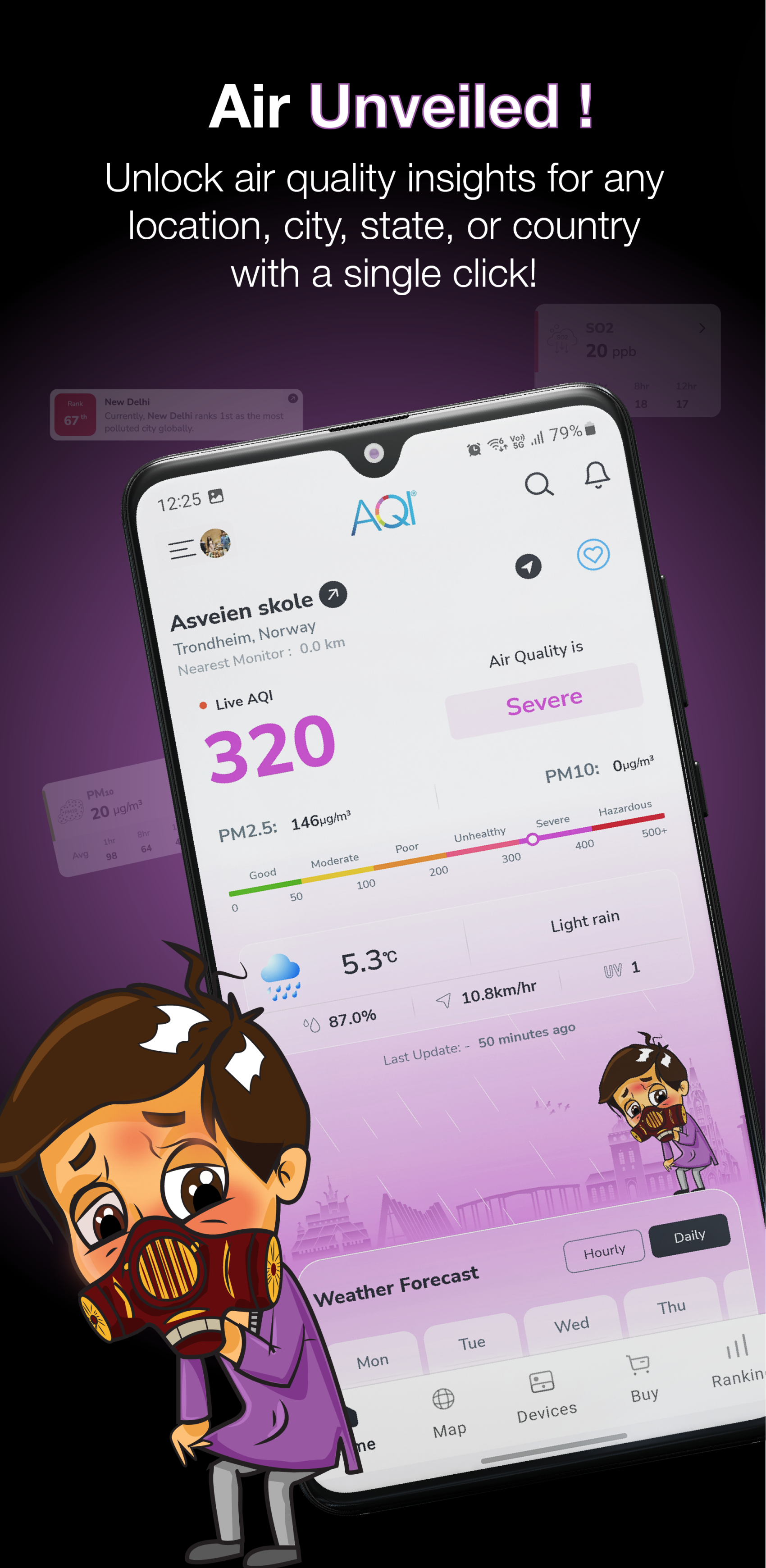 AQI (Air Quality Index) APK screenshot