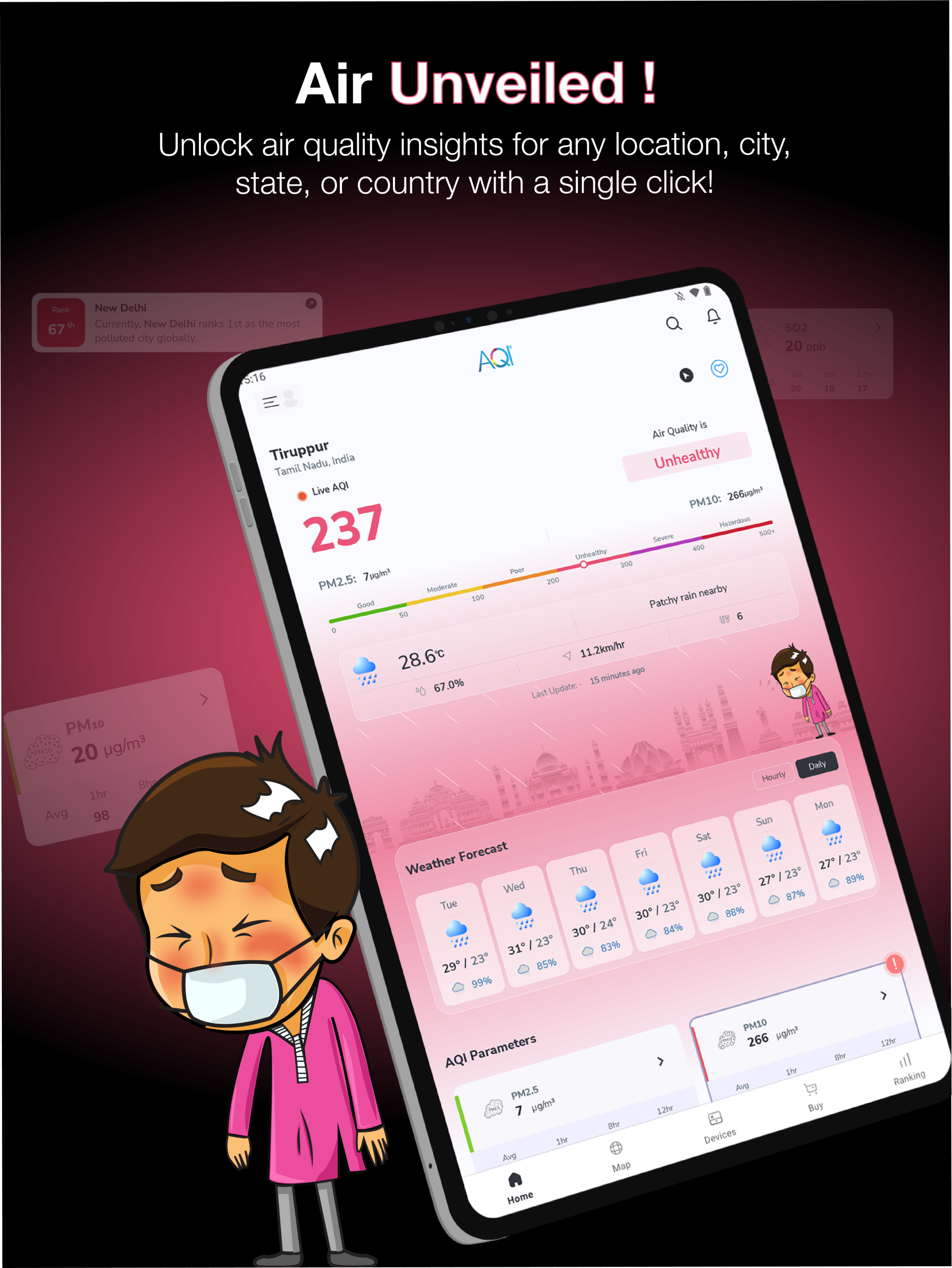 AQI (Air Quality Index) APK screenshot