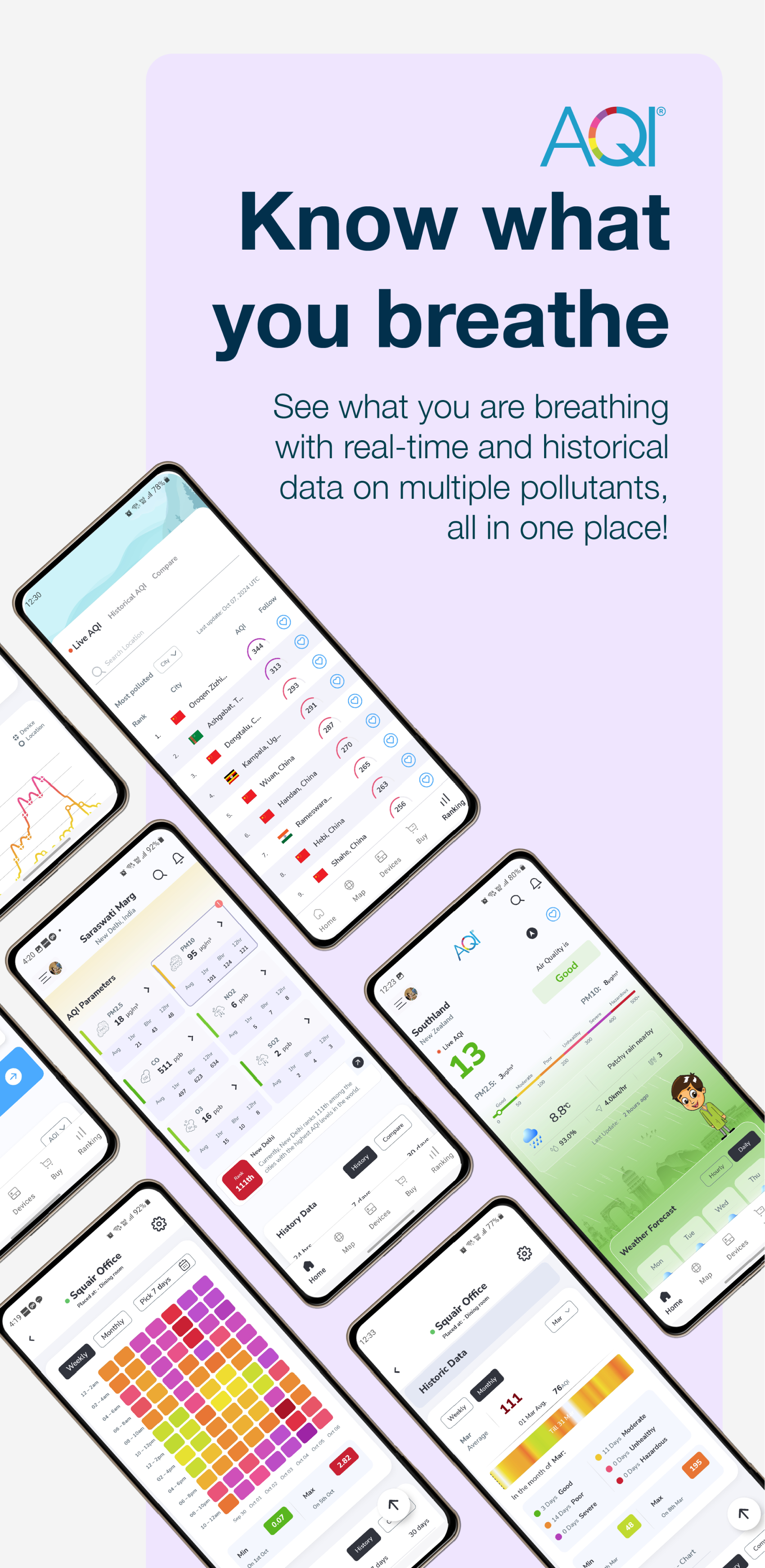 AQI (Air Quality Index) APK screenshot