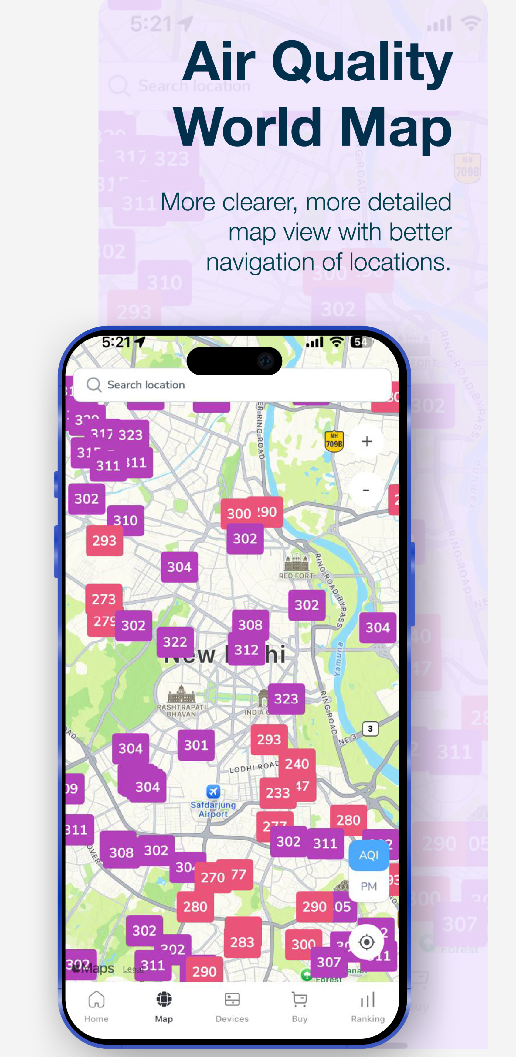 AQI (Air Quality Index) APK screenshot