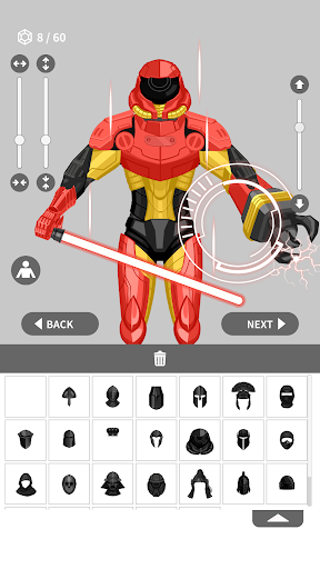 armor maker： Avatar maker APK screenshot