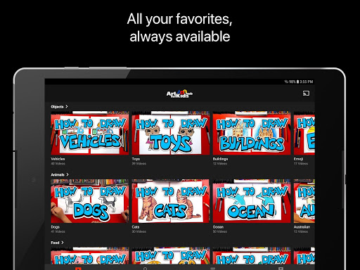 Art For Kids Hub APK screenshot