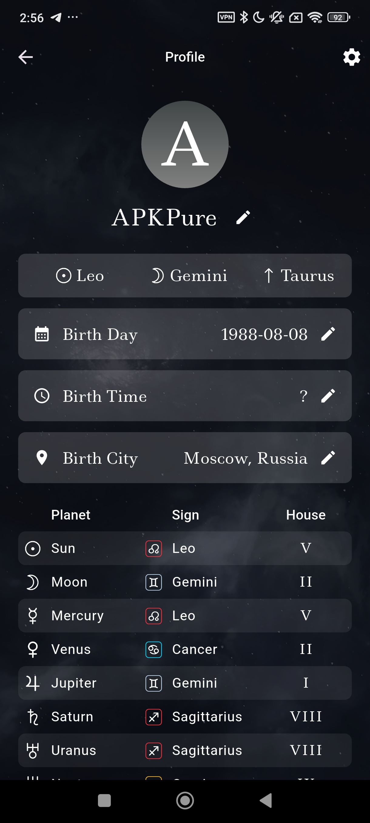 Astro AI screenshot