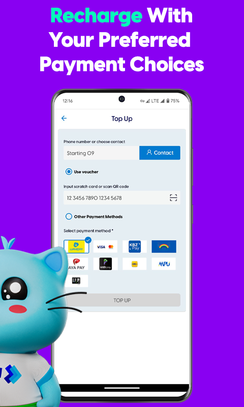 ATOM Store, Myanmar APK screenshot