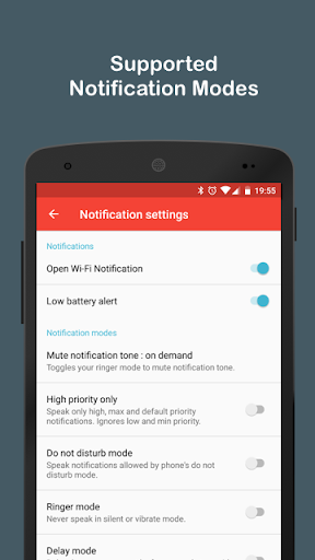 Audify Notification Announcer APK screenshot
