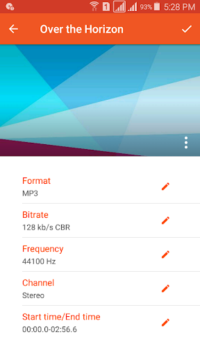 Audio Converter (MP3 AAC OPUS) APK screenshot