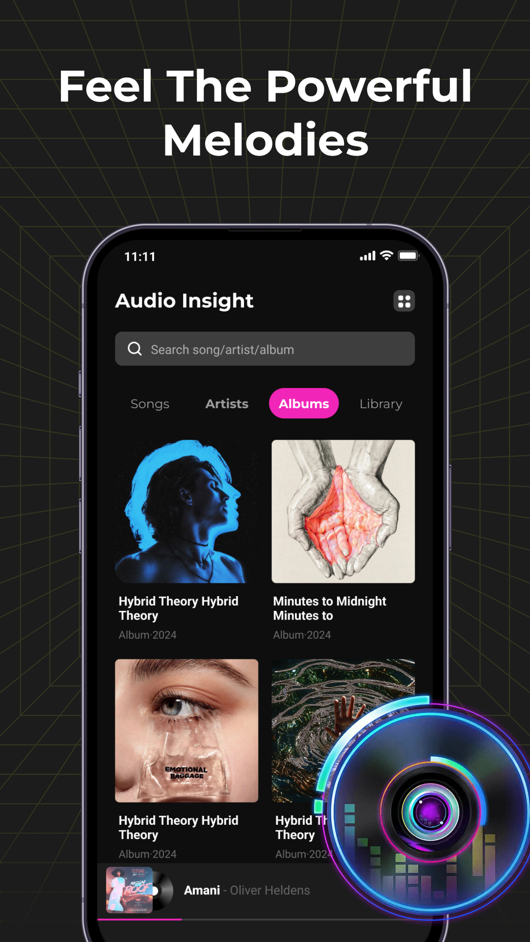 Audio Insight - Offline Music APK screenshot