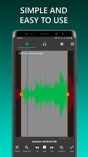 Audio Trimmer: Music, Ringtone APK screenshot