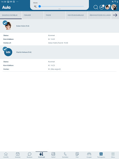 Aula for forældre og elever APK 13