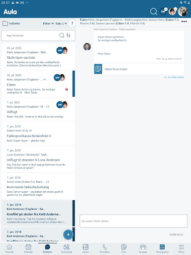 Aula for forældre og elever APK 14