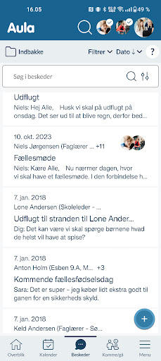 Aula for forældre og elever APK 18