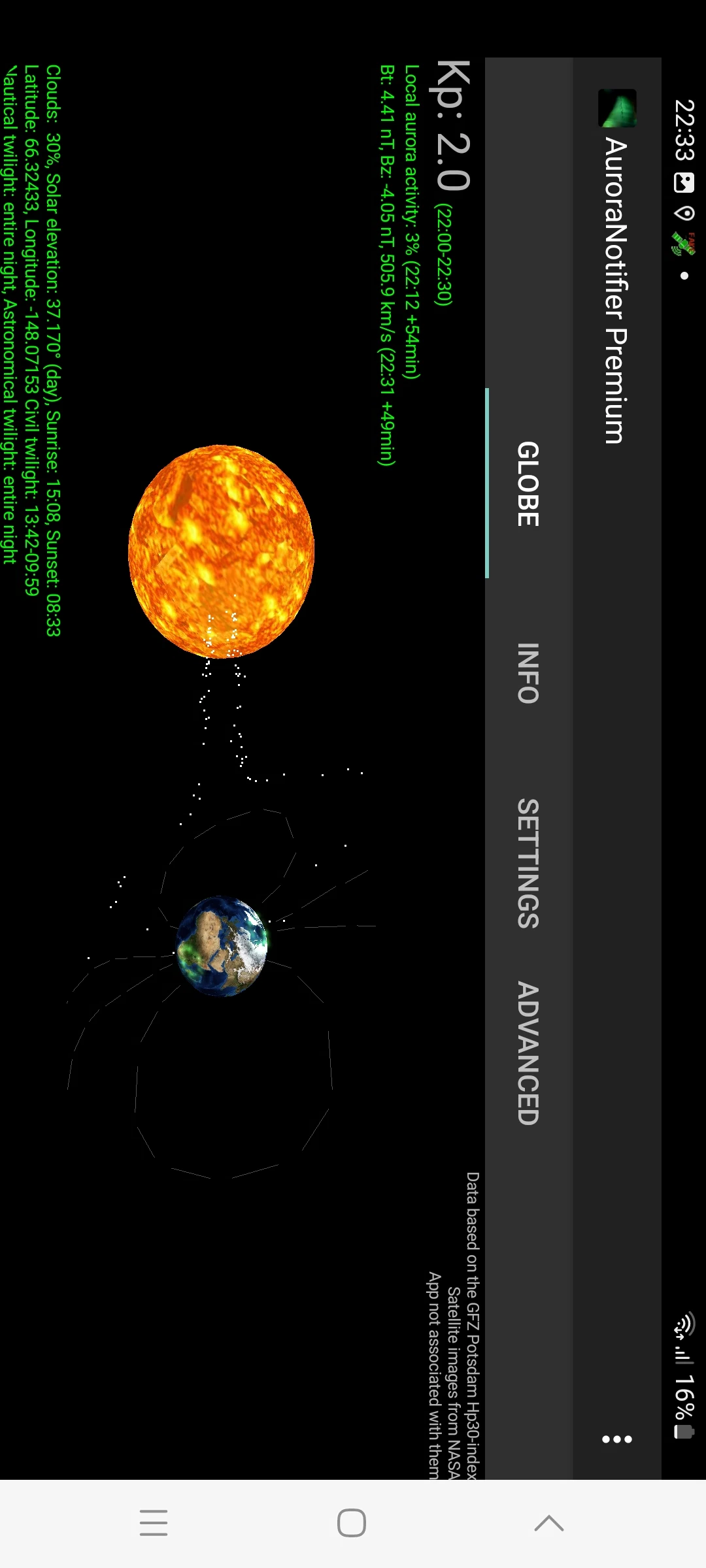 Aurora Notifier APK screenshot