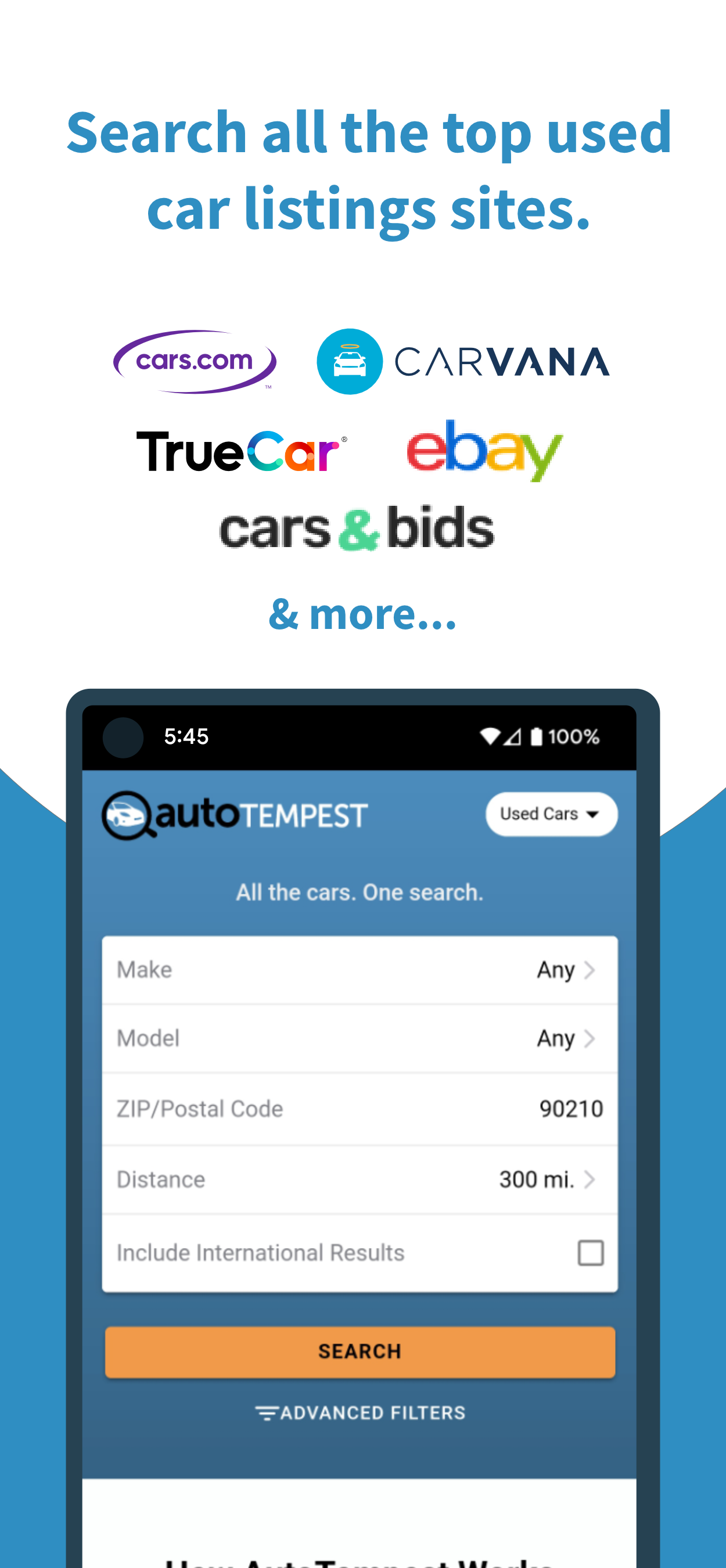 AutoTempest - Car search APK screenshot