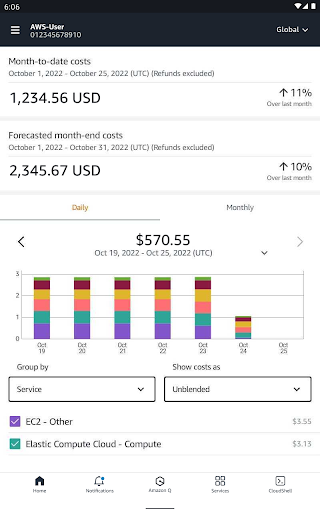AWS Console 11