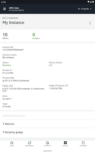 AWS Console 13