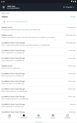 AWS Console 15
