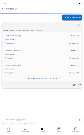 AWS Console 16