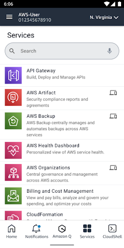 AWS Console 4