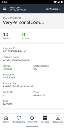 AWS Console 5