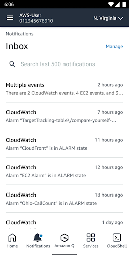 AWS Console 7