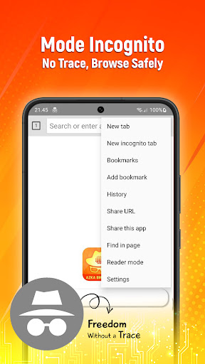 Azka Browser Secure Connection APK 2