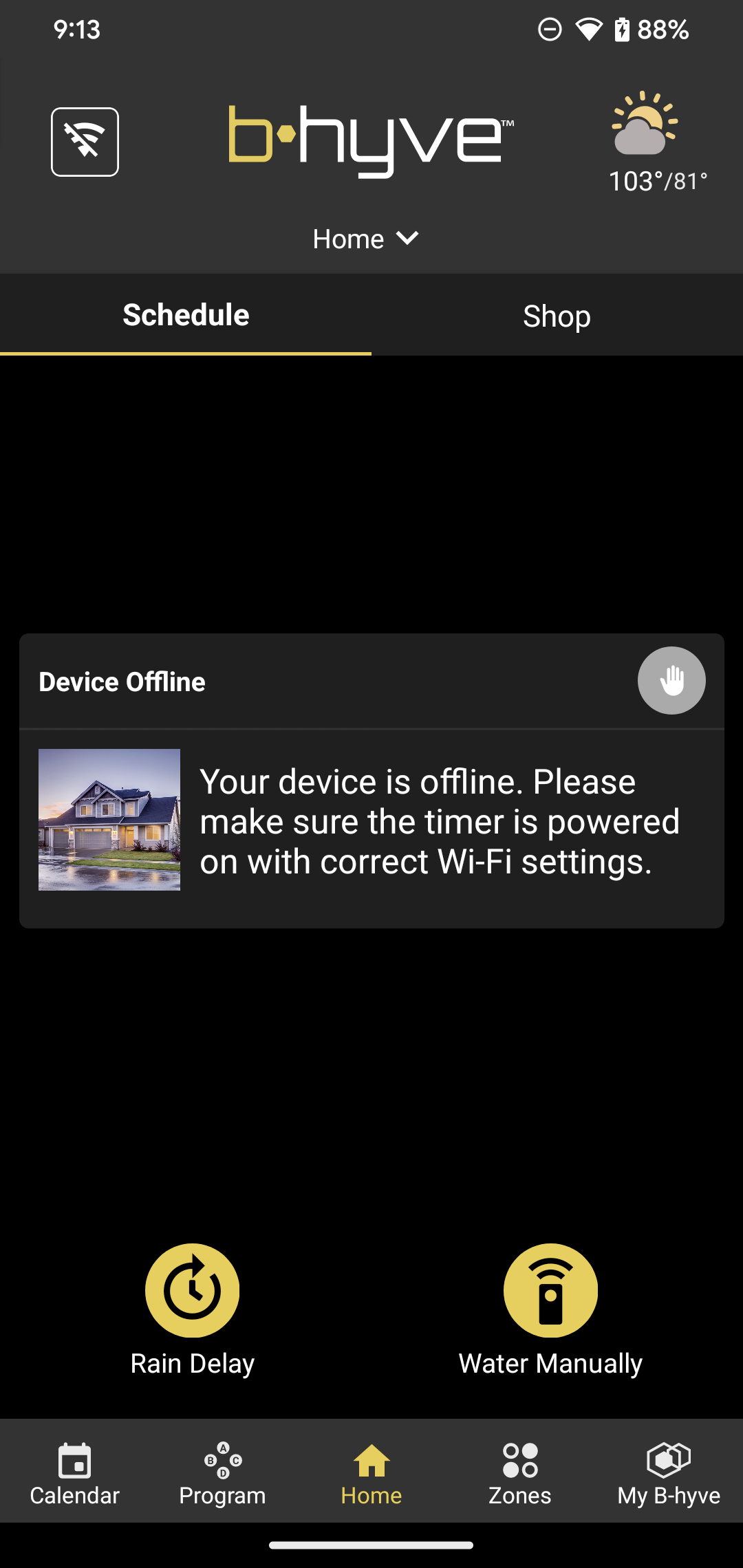 B-hyve APK screenshot