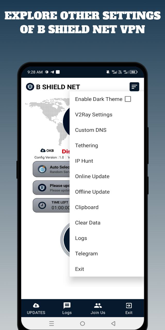 B SHIELD NET APK screenshot