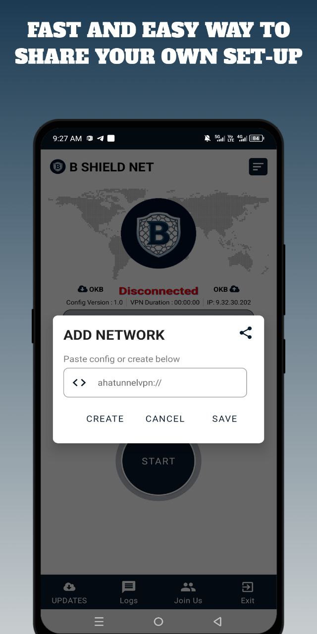 B SHIELD NET APK screenshot