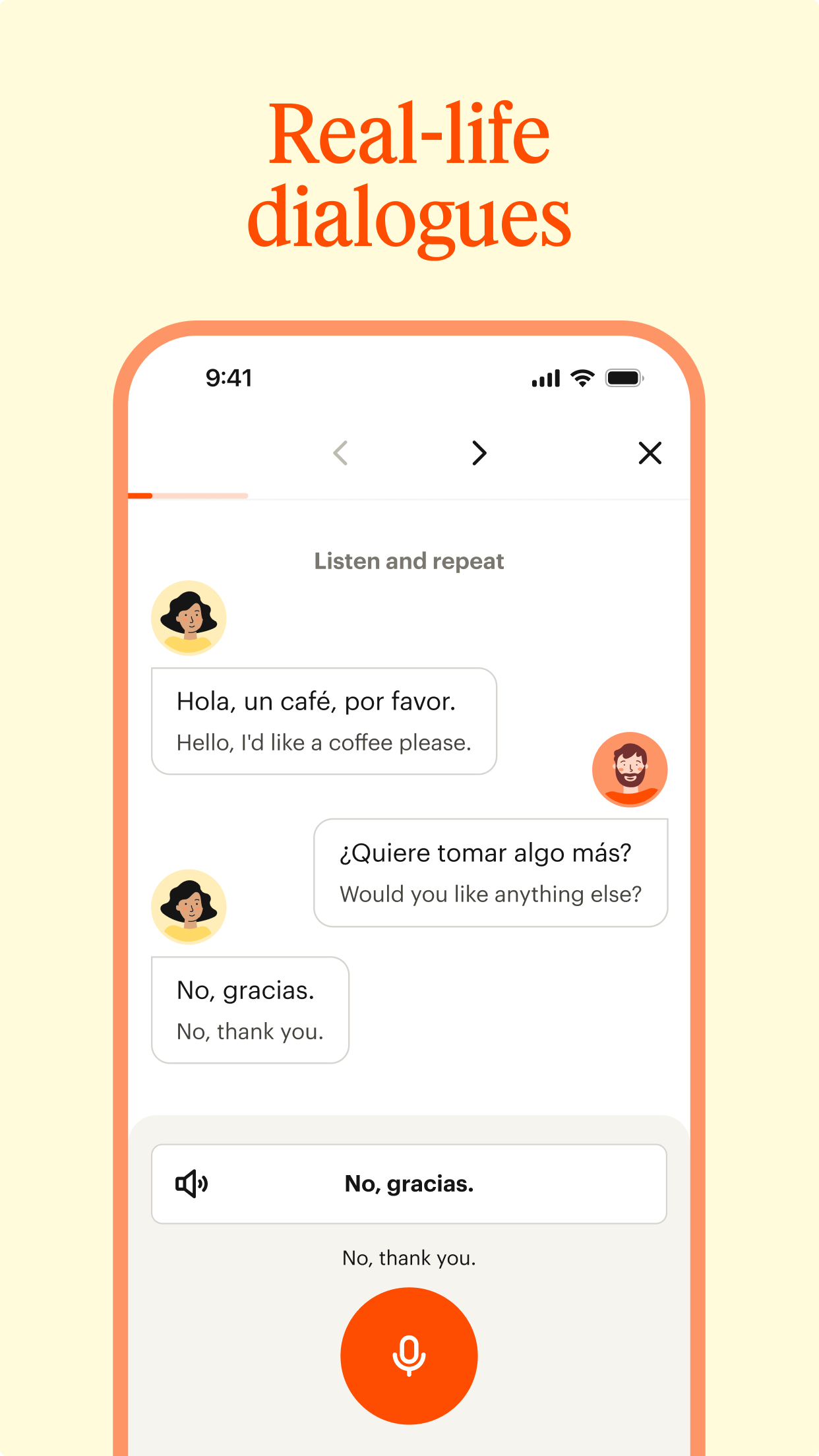 Babbel screenshot